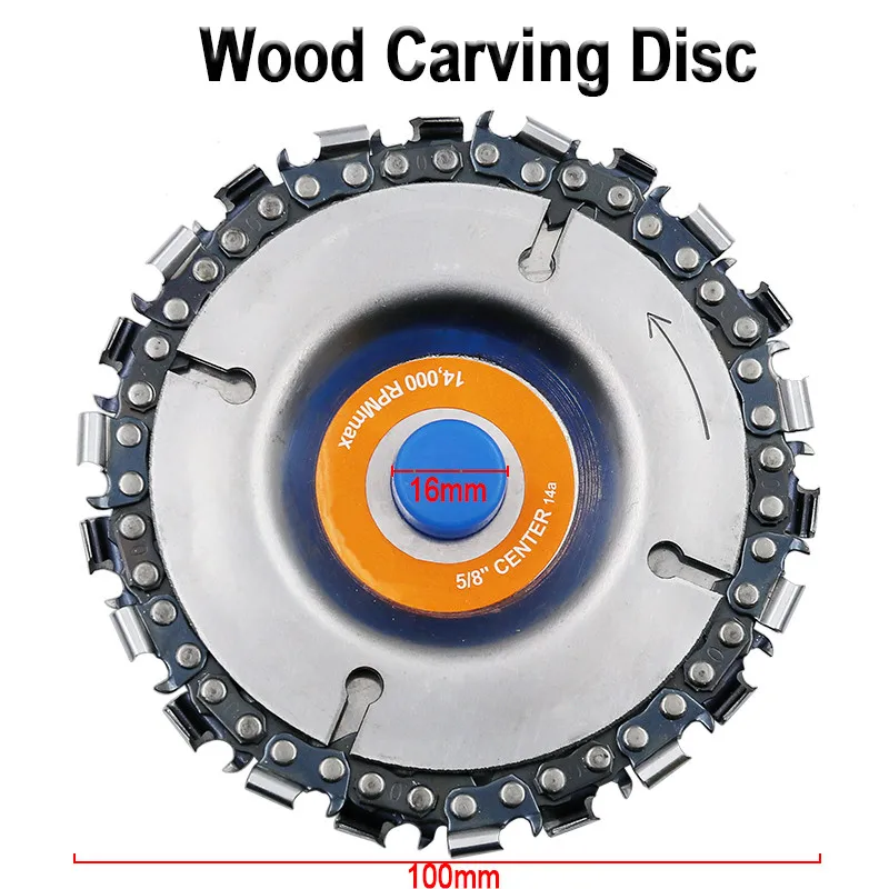 4 дюйма шлифовальник диск и цепи 22 зуб тонкой абразивные отрезные пилы для 100/115