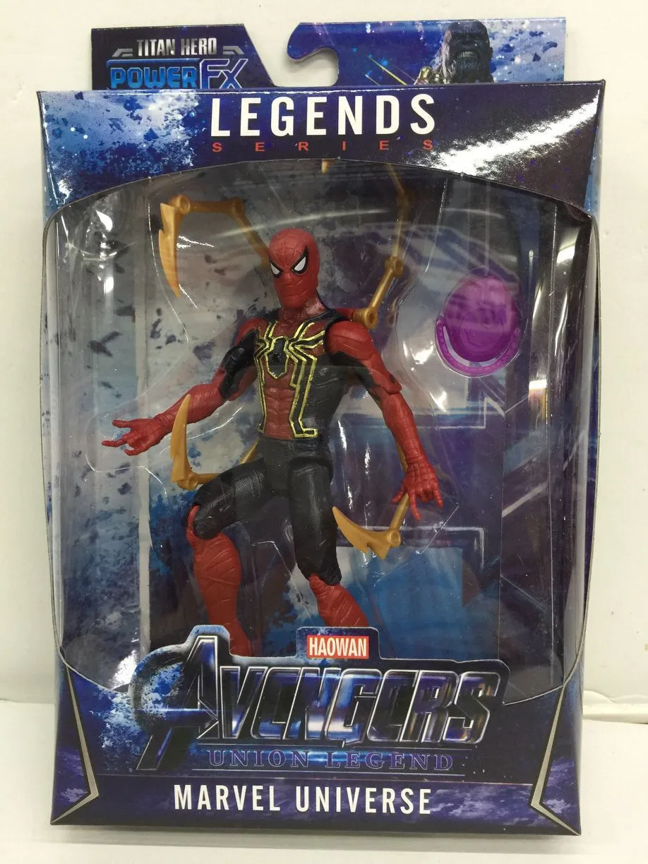 Новый светодиодный танос черный пантера для детей с героями комиксов Марвел