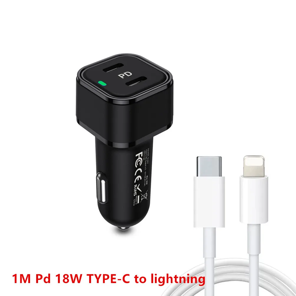 

DYAN 40W PD Car ChargerQuick Charge 4.0 3.0 for Xiaomi QC4.0 QC3.0 Type C PD Car Charging for iPhone 11 X Xs 8 PD Charger