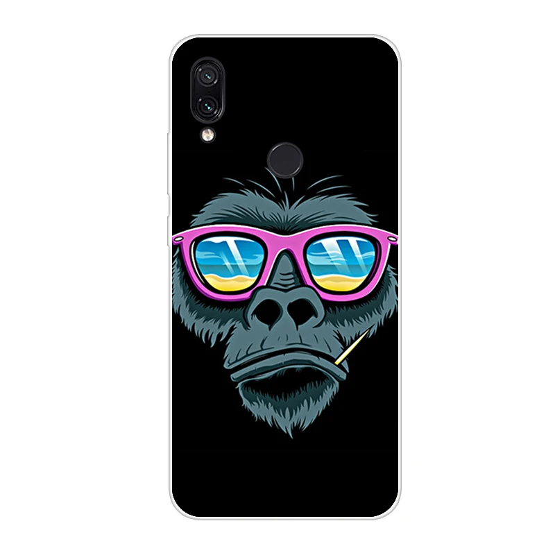 Чехол 6 3 дюйма для Xiaomi Redmi Note 7 чехол Note7 силиконовый мягкий из ТПУ 8A Redmi8 оболочка |