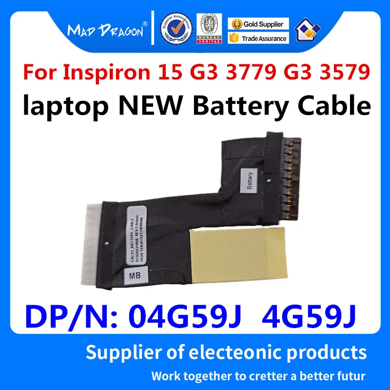 MAD DRAGON Новый брендовый кабель для ноутбука Dell Inspiron 15 G3 3779 3579 CAL53 DC020031B00 04G59J 4G59J |