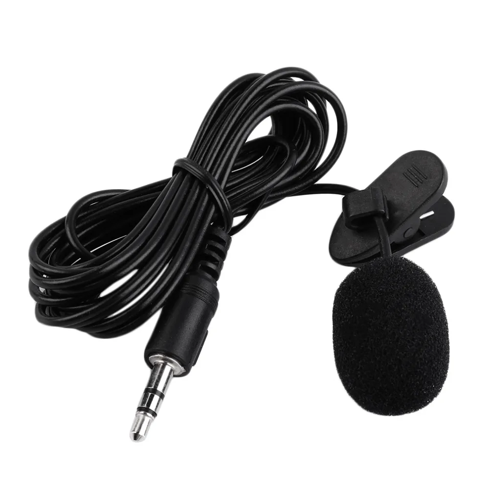 

2021 Newest Portable External 3.5mm Hands-free Mini Wired Clip-on Lapel Lavalier Microphone For PC Laptop 3.5mm External