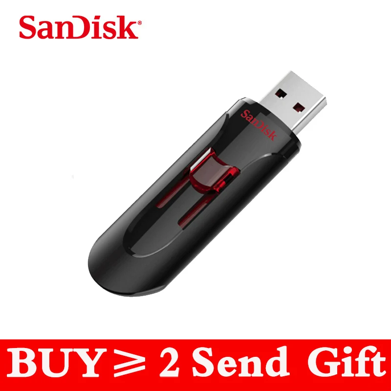 SanDisk CZ600 USB 3.0 Flash Drive Disk 128GB 64GB 32GB 16GB Pen Tiny Pendrive Memory Stick Storage Device drive | Компьютеры и офис
