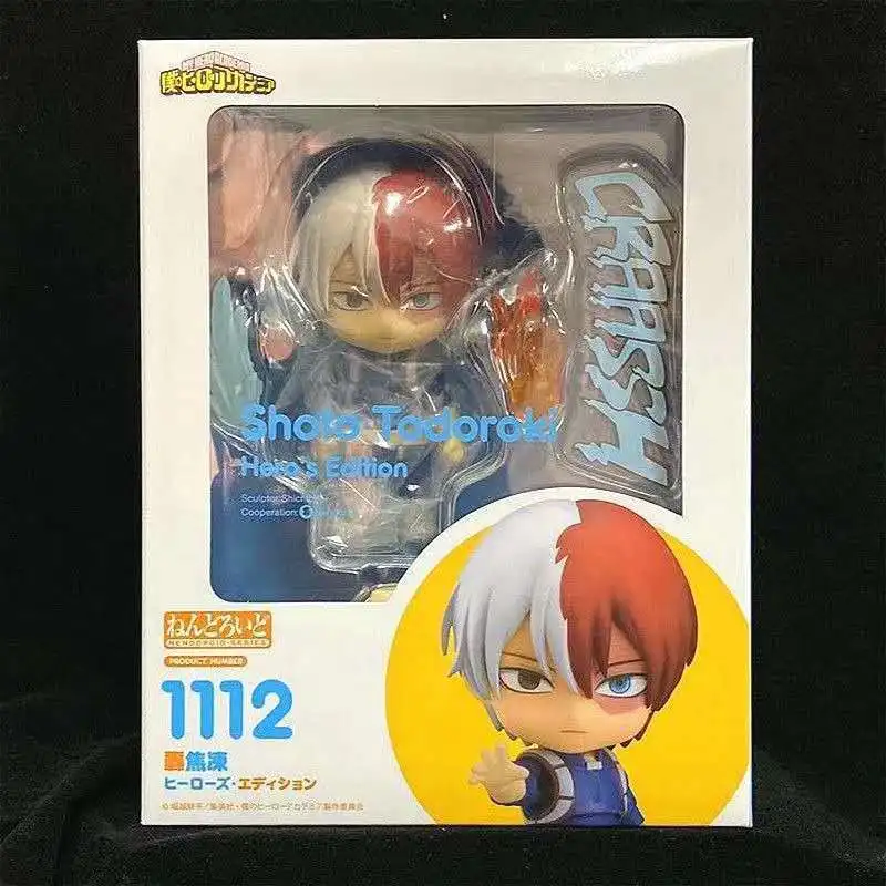 

10cm My Hero Academia Anime Figure Midoriya Izuku 686 Todoroki Shoto 1112 Bakugou Katsuki 705 PVC action figure gift for kids