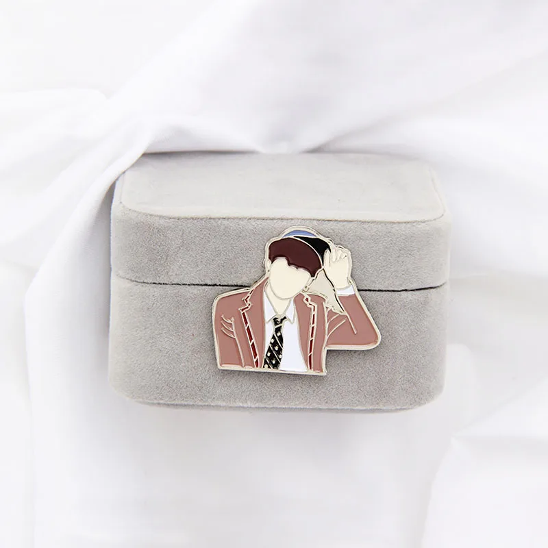 

1 Pcs Kpop Bangtan Boys Badge New Album Suga Pin Brooch Accessories Jewelry For Clothes Backpack Decoration Fans Collection