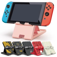 portable desktop holder stand for nintendo switch oled game console adjustable playstand base lite support bracket accessories
