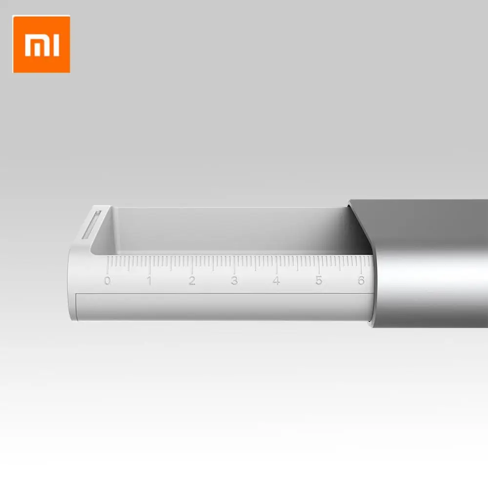Xiaomi Mijia Miiiw металлический ящик портативный Карандаш Чехол кабель для наушников Органайзер алюминиевый корпус кнопочный переключатель пенал для канцелярских принадлежностей