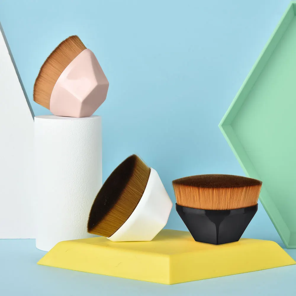 

Makeup Brushes Foundation Brush BB Cream Loose Powder Flat Brush Kit Set Female Make Up Tool Cosmetics Beauty