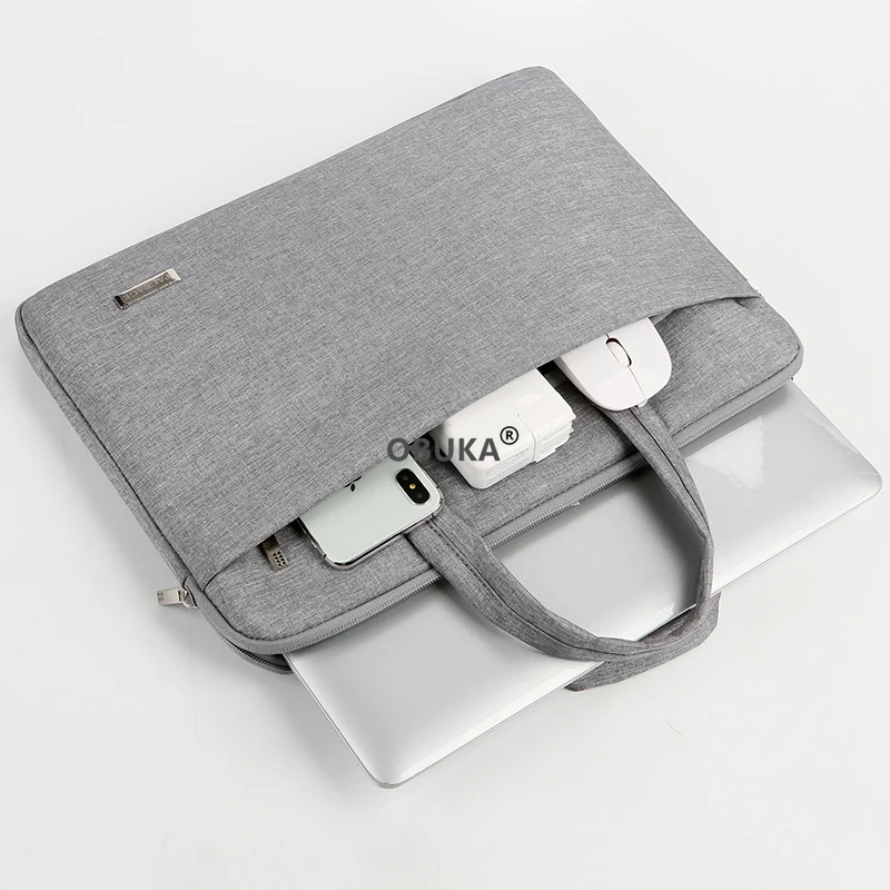 laptop bag 13 3 14 15 6 inch notebook for macbook air pro 11 12 13 15 m1 huawei xiaomi lenovo computer handbag briefcase bag free global shipping