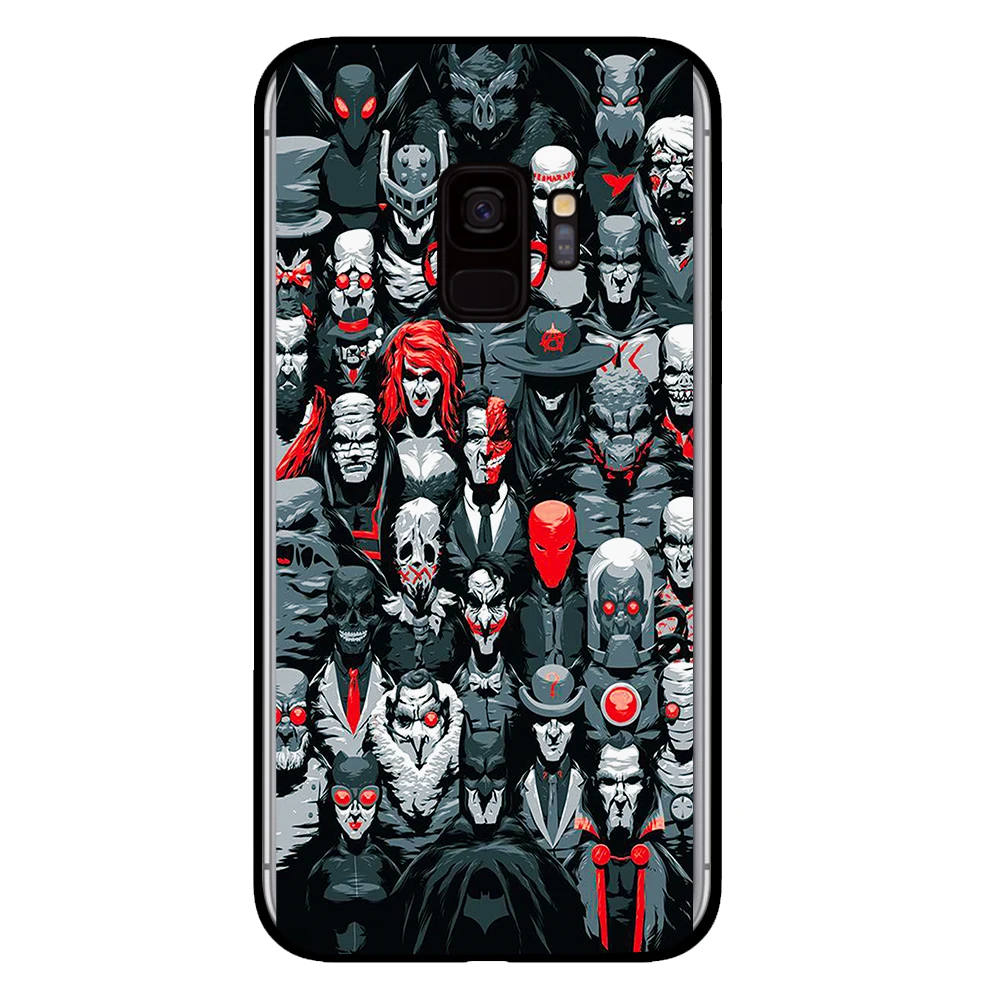 7 Бэтмен Супермен для Dc комиксов чехол для телефона samsung Galaxy S10 S10E S8 Plus S6 S7 Edge S9 S10e Plus Note 8 9 чехол - Цвет: 7