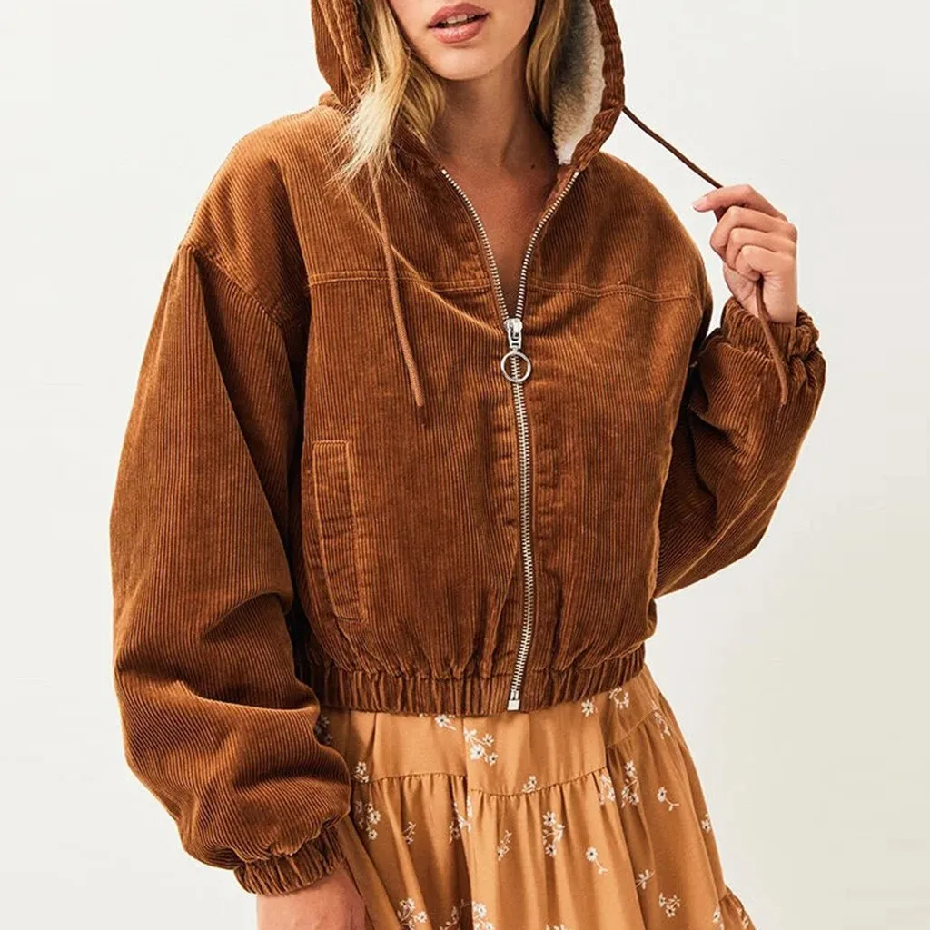 Су Новая мода Для женщин s зимние пальто куртка Повседневное коричневая