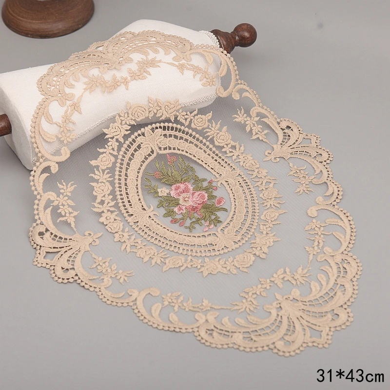 Кружевные изоляционные подставки для обеденного стола 1 шт. | Дом и сад