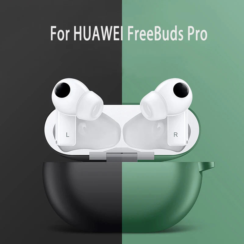 Силиконовый чехол для Huawei Freebuds Pro чехлы разноцветные защитные нежные аксессуары