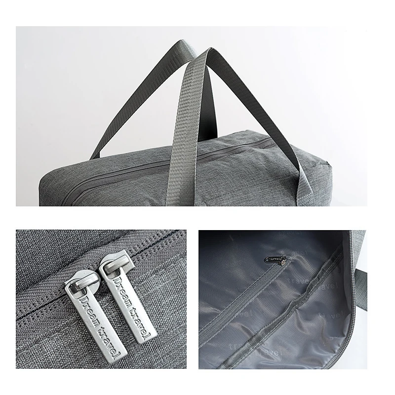 

Waterproof Women's Travel Bag Clothes Storage Organizer Shoulder Accessories Supplies Product Gear Girl's Cute Messenger Handba