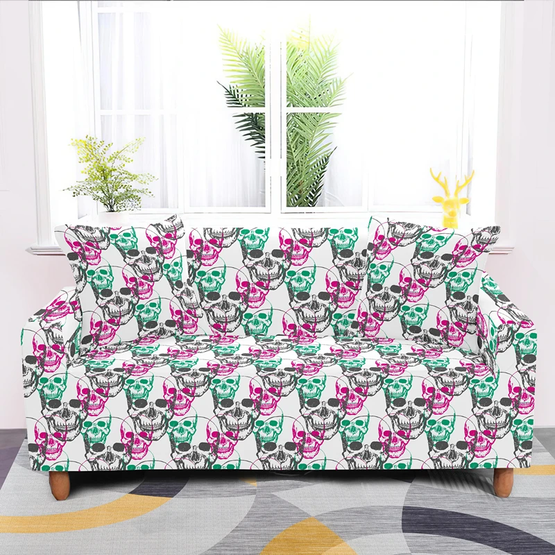 

Stretch Sofa Covers Furniture Protector Polyester Couch Cover l 1/2/3/4-seater Tight Wrap All-inclusive For Living Room