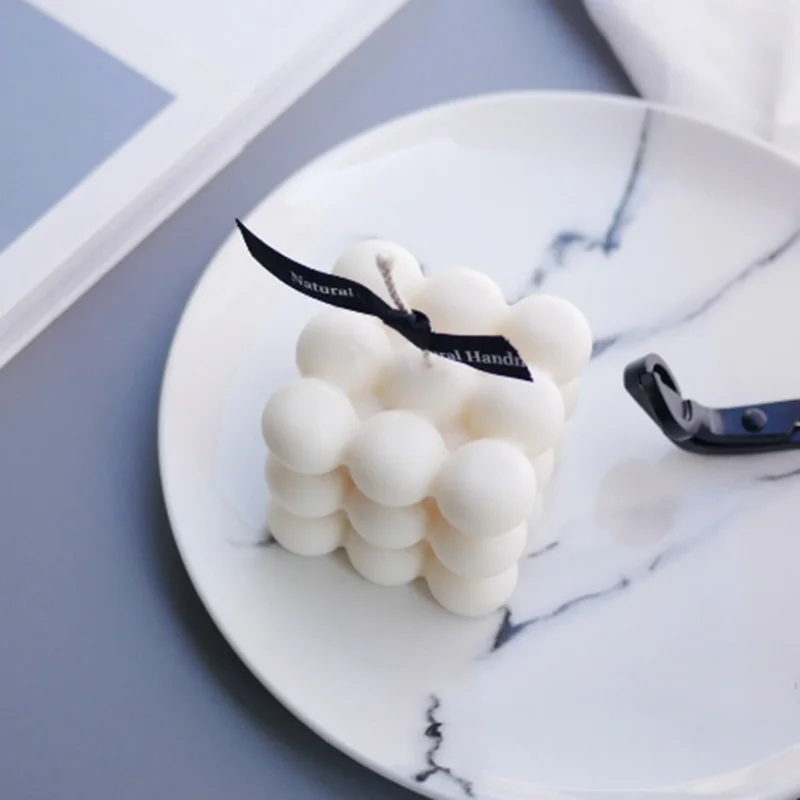 Силиконовая форма в виде свечи с 6 емкостями 3D Штукатурная волшебный шар для