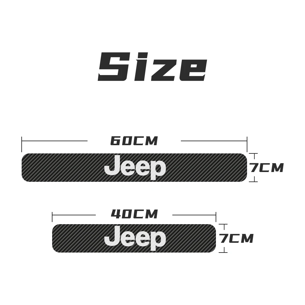 4 шт. автомобильные наклейки для JEEP Renegade Wrangler Cherokee Compass|Наклейки на автомобиль| |