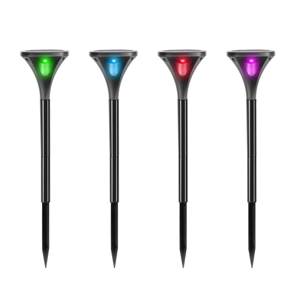 

Уличная Водонепроницаемая уличная лампа на солнечной батарее светильник 4 светодисветодиодный, декоративный ландшафтный светильник из АБ...