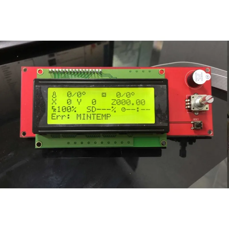 

3D printer reprap smart controller Reprap Ramps1.4 2004 LCD yellow