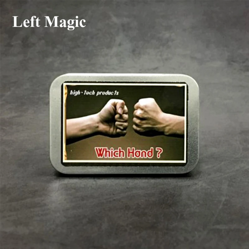 Какая рука (6 Сенс 3) Волшебные трюки волшебная угадай монета магия крупный план