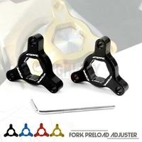 17mm concours motorcycle cnc suspension fork preload adjuster for honda cbr125 cbr 125 all year
