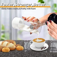 new automatic electric milk frother cup egg beater whisk stirrer home jug cup cup coffee blender cup mixer kitchen a6v0