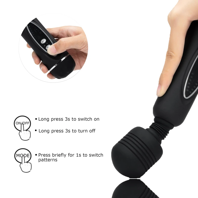 Вибратор AV мощная волшебная палочка Вагина вибраторы стимуляторы клитора