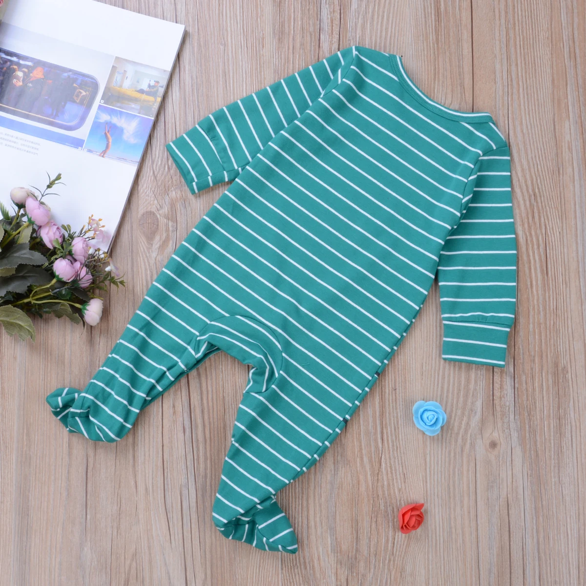2019 NEW infant newborn boy girl wrapped Footies jumpsuit cotton comfortable cute printed long sleeve palysuit 0-6M baby clothes | Детская
