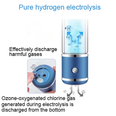 Водородный генератор SPE/PEM High H2 и ORP бутылка с ионизатором воды Щелочная