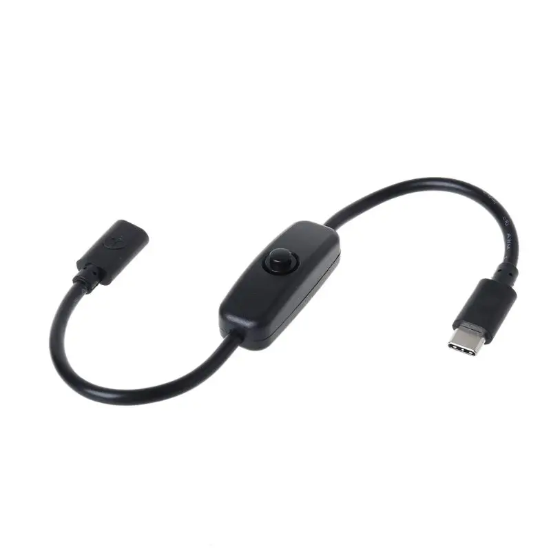Тип C мужского и женского пола USB-C кабель-удлинитель для переключателем Raspberry Pi 4