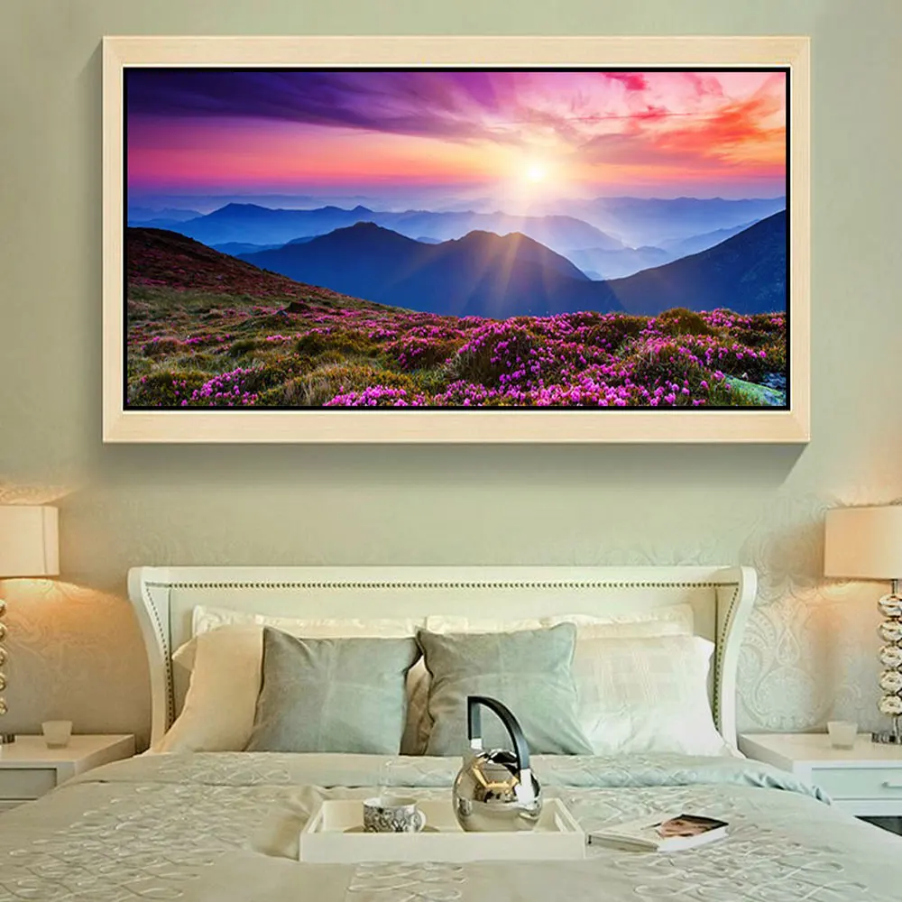 

Алмазная вышивка EverShine, пейзаж, полноразмерная/круглая большая картина из страз, картина стразы, мозаика, домашний декор