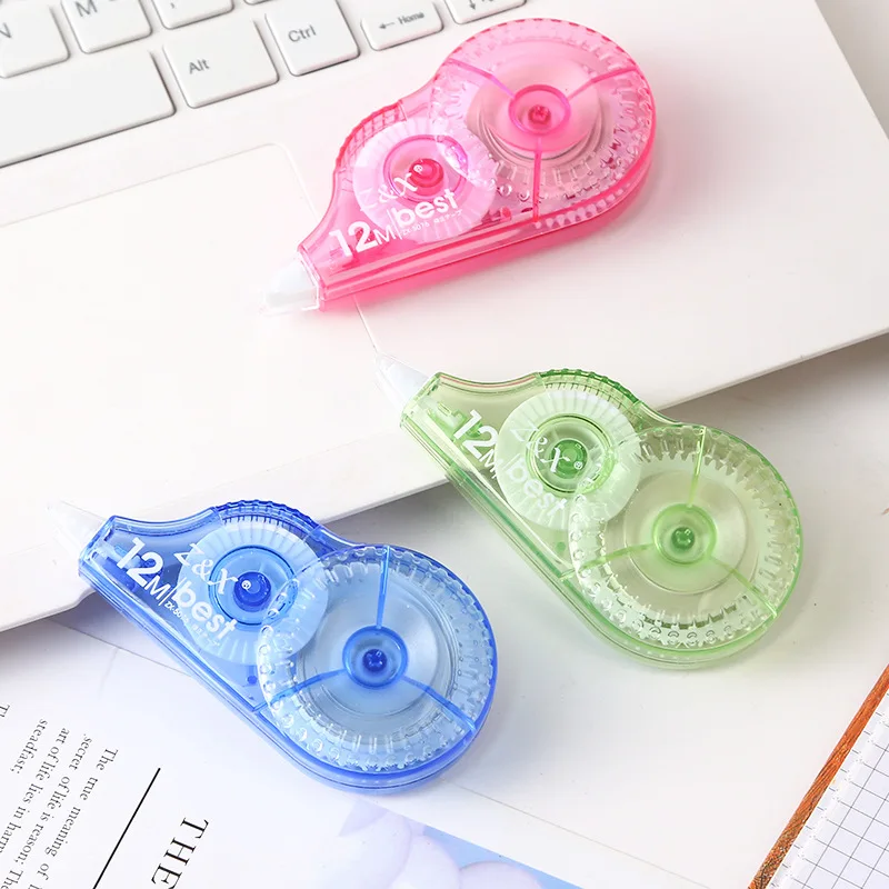 

3Pcs Correction Tapes Easy To Use Applicator Instant Corrections Office Administration Note Taking Marking for School Supplies