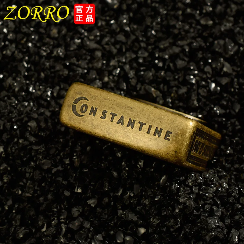 Бесплатная доставка Чистая медь Поверхность Константин травления резным