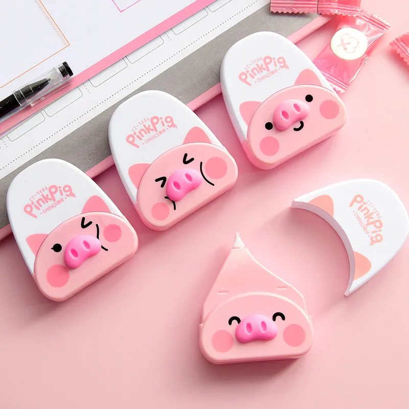 1 шт. Розовая Свинья декоративная лента для коррекции рекламный подарок