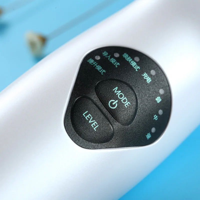 Ультразвуковой вибрационный массажер для лица микротоковое устройство массажа