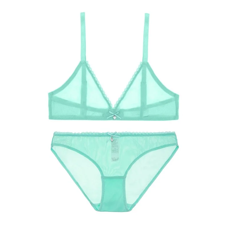 

Новое французское лимонно-желтое Сексуальное Прозрачное нижнее белье с глубоким V-образным вырезом без косточек комплект из мягкого сетчат...