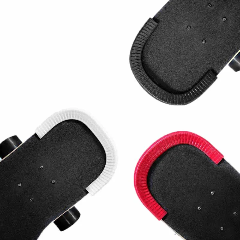 

2PCS/Pair Skateboard Deck Elastic Outdoor U Shape Longboard Protect Anti Collision Strip Rubber Skateboard Bumper Deck Guard