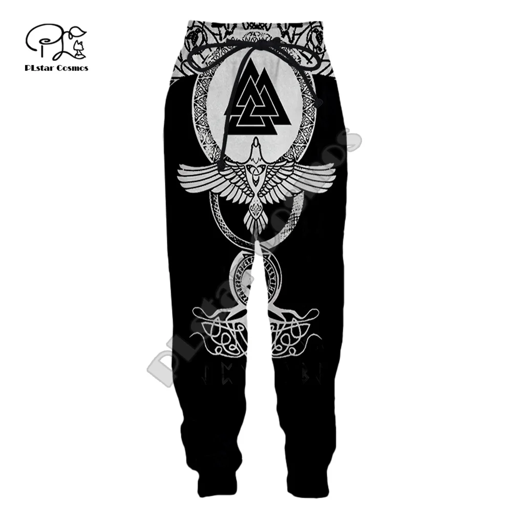 Брюки спортивные PLstar Cosmos мужские/женские с рисунком 3D винтажные принтом волка