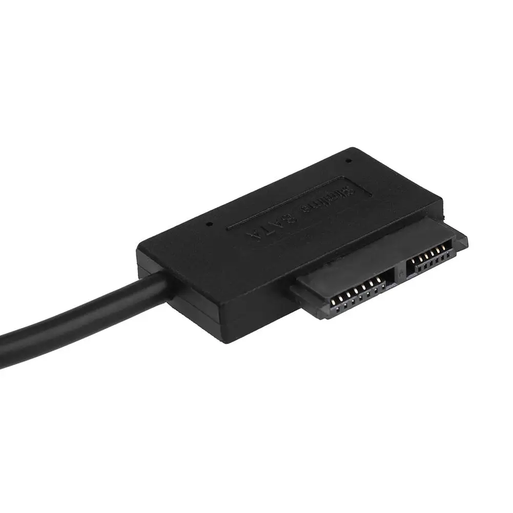Адаптер-конвертер SATA в USB2.0 для ноутбука 7 + 6Pin Slim line Easy Drive Cable usb-хаб режимом питания