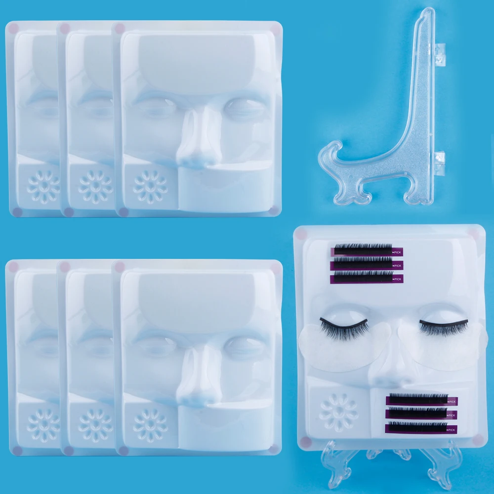 

5 в 1, манекен для наращивания ресниц