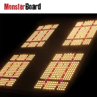Geeklight v4 plus 550 v2 v4 plus samsung lm301h uv ir switches mix cree 660n grow light kit