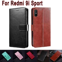 etui for redmi 9i sport case flip stand wallet leather phone protective shell book cover for xiaomi redmi9i sport case mzb0a0zin