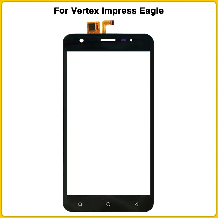 Сенсорный экран Eagle Для Vertex Impress Eagle Сенсорная панель дигитайзер Сенсорная передняя стеклянная линза