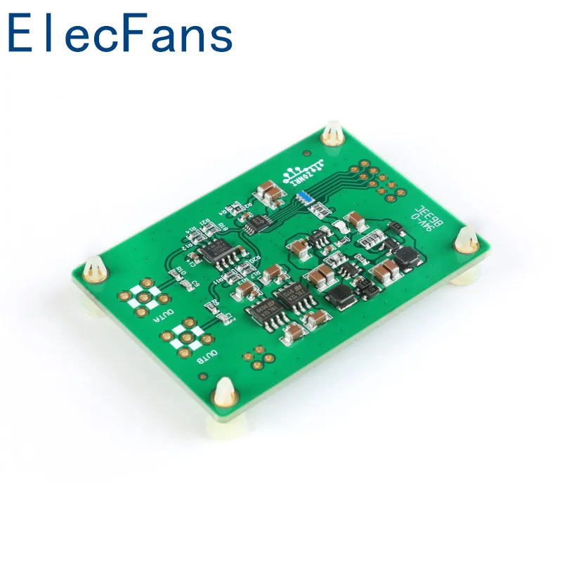 Плата усилителя DAC8562 модуль постоянного тока 2 7-5 5 В положительный и