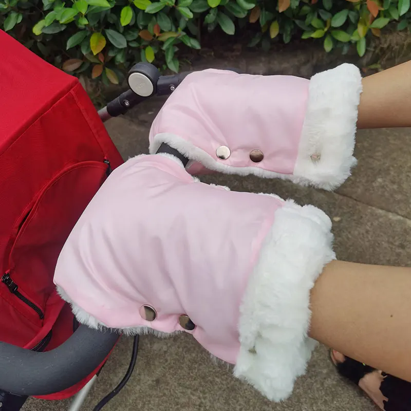 

1 * Pair Winter Warm Stroller Gloves Pram Accessory Stroller Mitten Hand Muff Mitten Baby