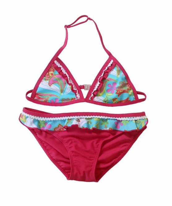 Детский купальник бикини для девочек комплект из 2 предметов детский танкини
