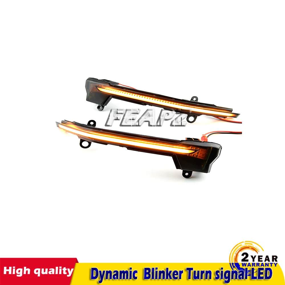 

Динамический светодиодный поворотный сигнал для Seat Ateca 5D 2016 2017 2018 2019 FR, автомобильный боковой световой индикатор зеркала Tarraco