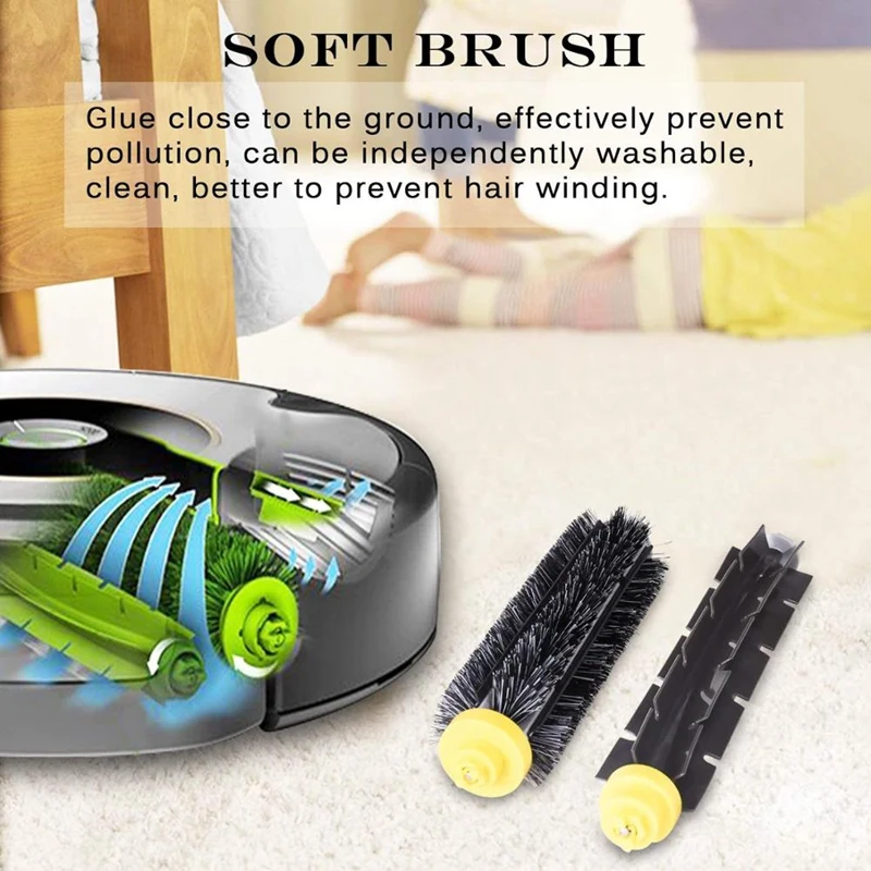 Для Irobot 750 760 765 770 774 775 776 782 785 786 790 Roomba 780 аксессуары набор запасных частей фильтр
