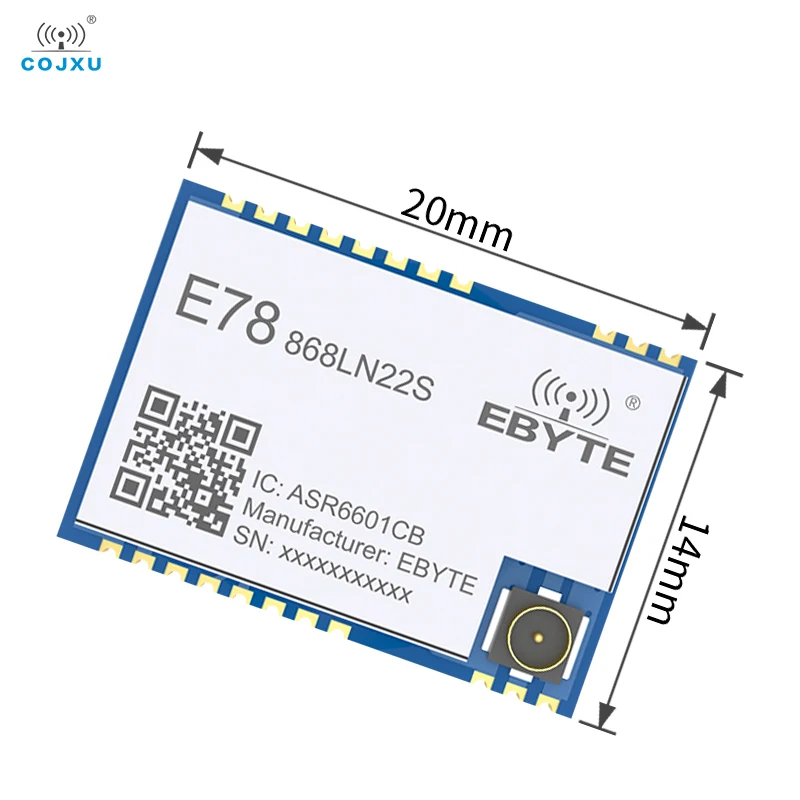 ASR6601 LoRaWAN узловой модуль E78-868LN22S(6601) 868 МГц 915 | Электронные компоненты и