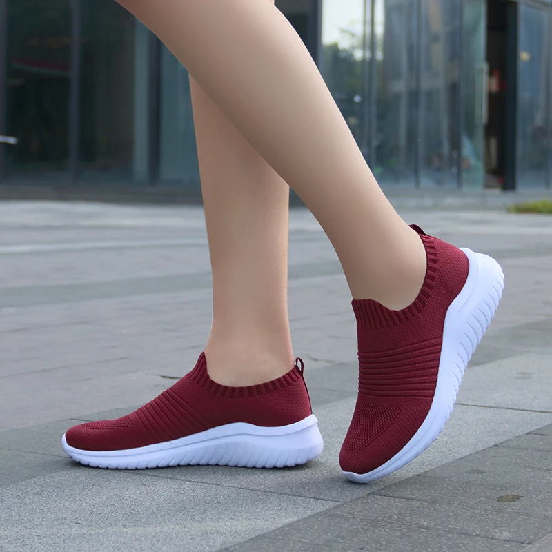 Летняя новая женская Вулканизированная повседневная обувь Wujie удобные дышащие